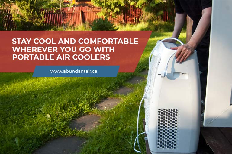 Stay cool and comfortable wherever you go with portable air coolers